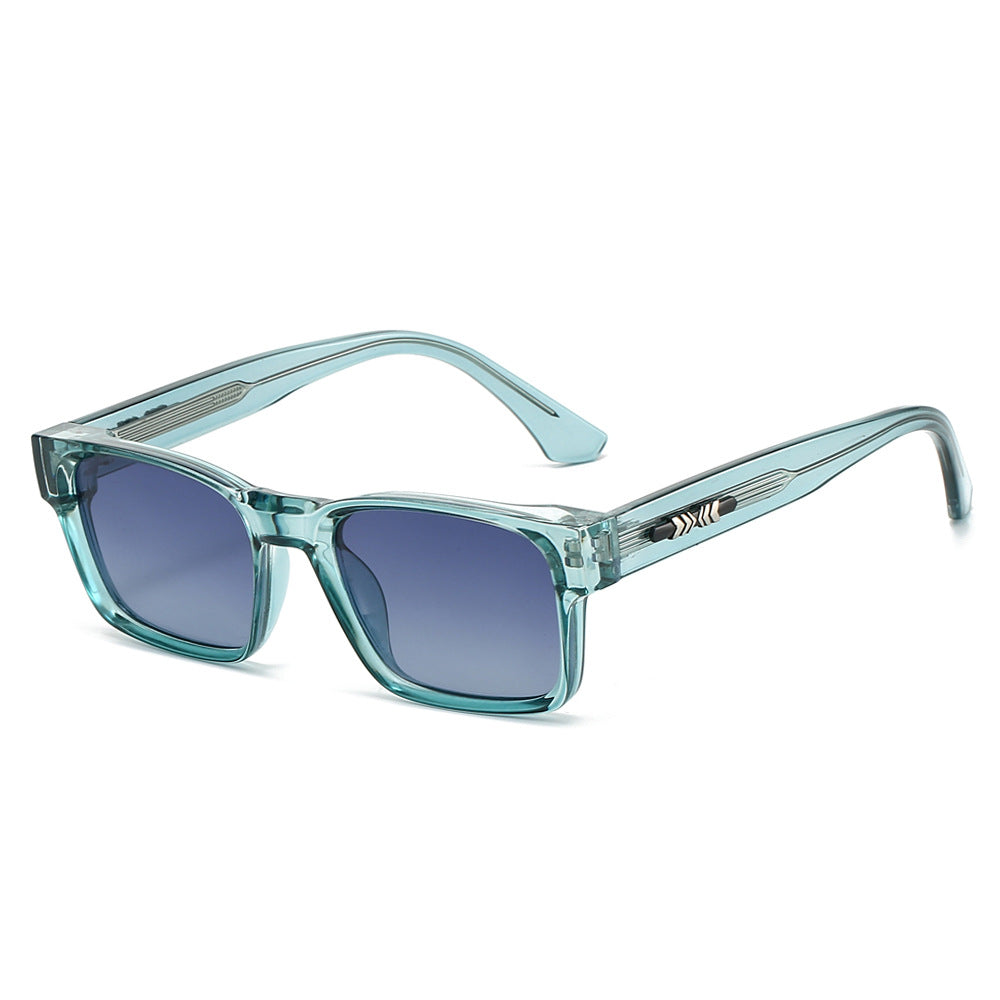 Retro Square Minimalist Polarized Sunglasses