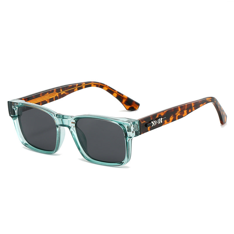 Retro Square Minimalist Polarized Sunglasses