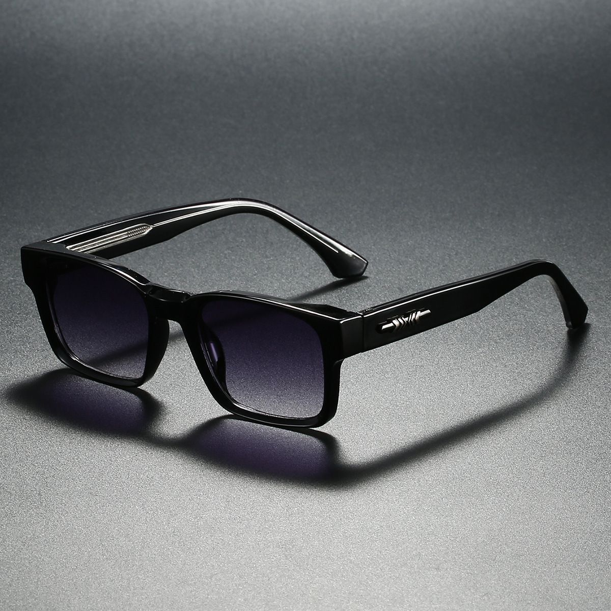 Retro Square Minimalist Polarized Sunglasses