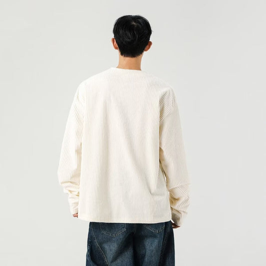 Textured Half-Zip Mens Sweatshirt