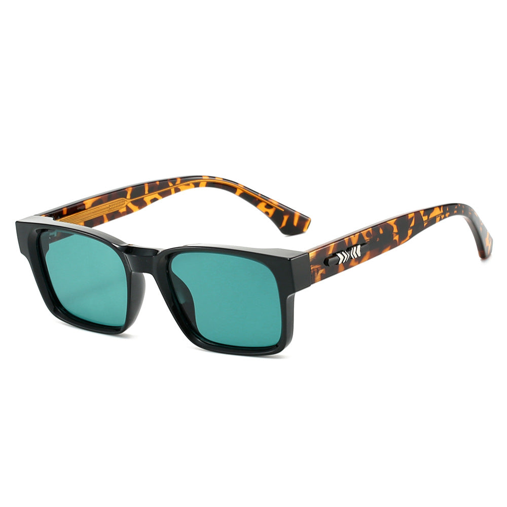 Retro Square Minimalist Polarized Sunglasses